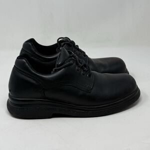 Red Wing 8618 Oxford Shoes Mens 9.5 D Black Leather Soft Toe Oil Resist Lace Up
